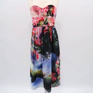 Corey Lynn Calter Floral midi dress